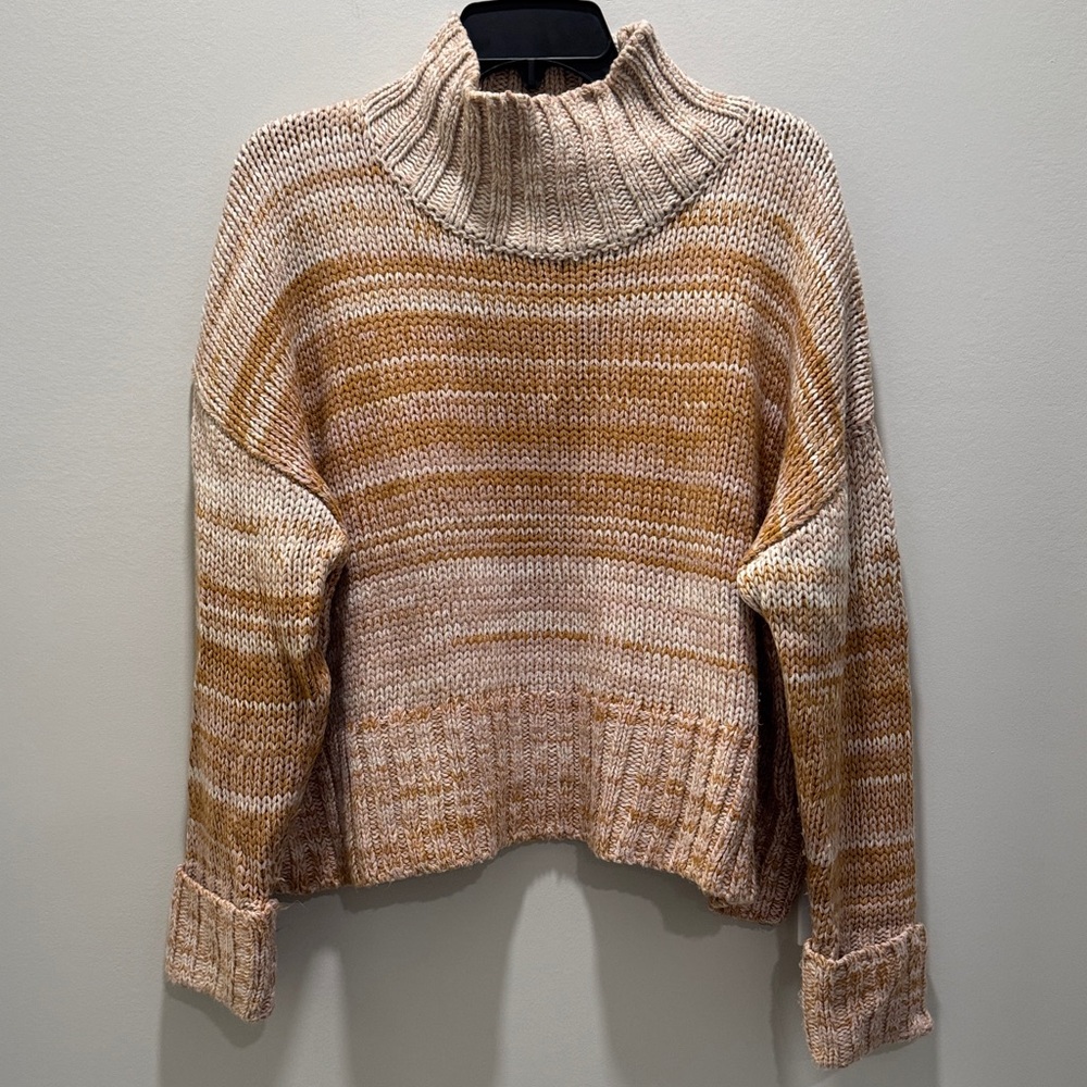 525 America Multitone Turtleneck Sweater